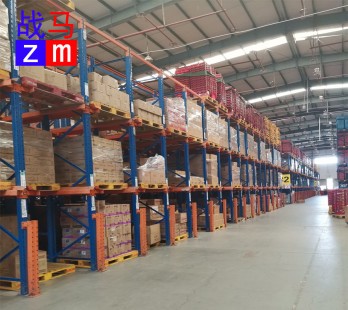 廣州市重型橫梁式貨架廠貫通式貨架冷庫(kù)穿梭式貨架